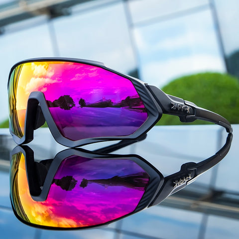 Kapvoe Cycling Glasses Man Polarized MTB Mountain Bicycle Sunglasses Woman Cycling Goggles Outdoor Photochromic Sports Eyewear