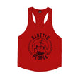 Gym Sleeveless Shirt Men Bodybuilding Tank Tops Fitness Workout Cotton Print Singlet Stringer Undershirt Male Casual Summer Vest