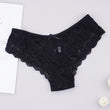 3pcs/lots Women Briefs Sexy Full Lace Panties Hollow Out Low-waist Female Shorts Soft Solid Color Breathable Underwear Fast Ship