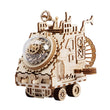 Robotime 3D Wooden Puzzle 5 Kinds Fan Rotatable DIY Steampunk Model Building Kits Assembly Toy Gift for Children Adult AM601