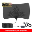 8K 4K TV Antenna For Global Digital TV 1080P 25DB High Gain Booster HD For RV outdoor Car antenna Indoor TV Free Channel