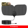 8K 4K TV Antenna For Global Digital TV 1080P 25DB High Gain Booster HD For RV outdoor Car antenna Indoor TV Free Channel