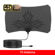 8K 4K TV Antenna For Global Digital TV 1080P 25DB High Gain Booster HD For RV outdoor Car antenna Indoor TV Free Channel