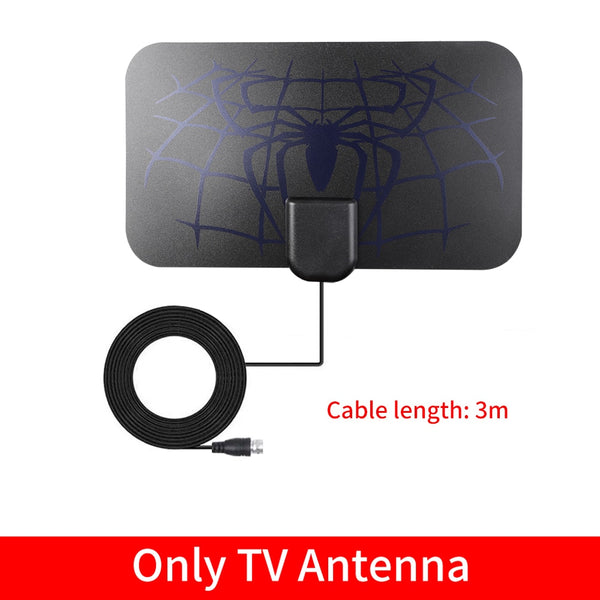 8K 4K TV Antenna For Global Digital TV 1080P 25DB High Gain Booster HD For RV outdoor Car antenna Indoor TV Free Channel