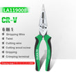 LAOA Multifunctional Electrician Pliers Long Nose Pliers Wire Stripper Cable Cutter Terminal Crimping Hand Tools