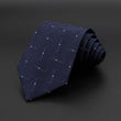 New Men&#39;s Tie Classic Solid Color Stripe Flower Floral 8cm Jacquard Necktie Accessories Daily Wear Cravat Wedding Party Gift