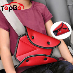 Auto Car Seat Safety Belt Cover Pad Baby Child Product Seat Belt Adjustment Holder Triangle Safety Seat Belt Pad Clips For Kids