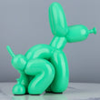 Creative Poop Balloon Dog Statue Home Decoration  Modern nordic Cute Animal Resin Art Sculpture Crafts Desktop Decors Ornaments