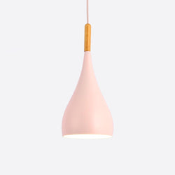 Multicolour Lustre Pendant Lights Restaurant Wood Hanging lighting kitchen Light Fixtures Modern E27 LED Loft Hanglamp