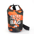 2/5/10/15L Outdoor Camouflage Waterproof Portable Rafting Diving Dry Bag Sack PVC Coated Swimming Bags for River Trekking