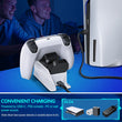 Charger for Sony PlayStation5 Wireless Controller Type-C USB Dual Fast Charging Cradle Dock Station for PS5 Joystick Gamepads