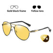 2022 New Trend Intelligent Aviation Photochromic Sunglasses Polarized Men Day Night Vision Driving Sun Glasses Male gafas de sol