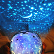 Stars Starry Sky LED Night Light Projector Luminaria Moon Novelty Table Night Lamp Battery USB Night Light For Children