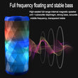 Portable bluetooth speaker tg167 bass color cool polygonal design waterproof wireless speaker, high-definition noise reduction,