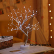 LED Night Lights Mini Christmas Tree Table Lamp Garland Fairy String Light Kid Gifts Home Indoor Room Decor Christmas Decoration