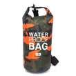 2/5/10/15L Outdoor Camouflage Waterproof Portable Rafting Diving Dry Bag Sack PVC Coated Swimming Bags for River Trekking