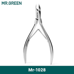 MR.GREEN Cuticle Nippers Nail Manicure Cuticle Scissors Clippers Trimmer Pedicure Stainless Steel Cutters Tool Foot Care