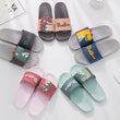 Summer Women Floor Flat Shoes Lovely Indoor Flip Flops Female Non-Slip Bathroom Home Slippers Female Beach Shoe