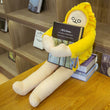 New 18/65cm WOONGJANG Kawaii Doll Yellow Banana Man Plush Toy Korea Popular Anime Appease Dolls Birthday Gifts for Children Baby