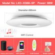 OFFDARKS Smart LED Ceiling Lights WIFI Voice Control APP Control RGB Dimming Bluetooth Speaker Ceiling Lamp Kitchen Living Room