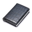 Custom Name Wallet 2023 New Man Wallet Card Holder Smart Wallet Business Card Holder Rfid Wallet Aluminum Box Credit Card Holder