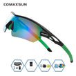 Comaxsun Professional Polarized Cycling Glasses MTB Road Bike Goggles Outdoor Sports Bicycle Sunglasses UV 400 With 5 Lens TR90