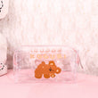 PURDORED 1 Pc Girl Clear Cosmetic Bag PVC Transparent Makeup Bag for Women Waterproof Zipper Beauty Case Travel  Toiletry Bags