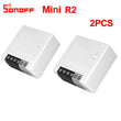 Sonoff Mini R2 Wifi Smart Switch MINIR2 2 Way Modules eWeLink APP DIY Switch Wireless Remote Control Work with Alexa Google Home