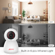 ANRAN 3MP Baby Monitor Surveillance Camera Automatic Tracking Home 2.4Ghz Wireless Security Indoor Two Way Audio IR Night Vision