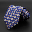 New Men&#39;s Tie Classic Solid Color Stripe Flower Floral 8cm Jacquard Necktie Accessories Daily Wear Cravat Wedding Party Gift