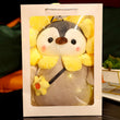 Kawaii Cartoon Mollusk Penguin Cosplay Plush Cross-dress Rabbit Sunflower Unicorn Gifts to Girlfriend Мягкий пингвин Room Decor