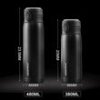 UZSPACE Business Sport Water Bottle Flask Stainless Steel Thermos Direct Drink Leakproof Portable Car Tea Cup Coffee Mug