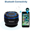 Retekess TR622  Bluetooth Speaker IPX67 Waterproof Wireless Shower Speaker Car Portable Speaker With FM Radio Suction Cup