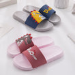 Summer Women Floor Flat Shoes Lovely Indoor Flip Flops Female Non-Slip Bathroom Home Slippers Female Beach Shoe