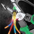 LAOA Multifunctional Electrician Pliers Long Nose Pliers Wire Stripper Cable Cutter Terminal Crimping Hand Tools