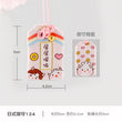 39Style New Omamori Pray Fortune Beauty Health Safe Transparent Wealth Bag Guard Talisman Pendant Keychain Couple Gift