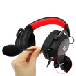 Redragon H510 Zeus Wired Gaming Headset 7.1 Surround Sound Multi Platforms Headphone Works PC Phone PS5/4/3 Xbox One/Series X NS