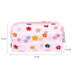 PURDORED 1 Pc Girl Clear Cosmetic Bag PVC Transparent Makeup Bag for Women Waterproof Zipper Beauty Case Travel  Toiletry Bags