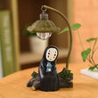 Studio Ghibli Spirited Away No Face Man Figures Toy LED Night Light Toy Anime Totoro No Face Man Figure Model Toy Kids Toys Gift