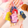 39Style New Omamori Pray Fortune Beauty Health Safe Transparent Wealth Bag Guard Talisman Pendant Keychain Couple Gift