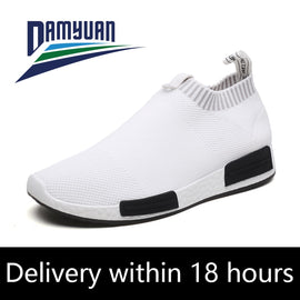 Men's Breathable Running Shoes 47 Casual Fashion Outdoor Mens Sports Shoes 46 Light Socks Large Size Men's Jogging Sneakers
