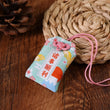 39Style New Omamori Pray Fortune Beauty Health Safe Transparent Wealth Bag Guard Talisman Pendant Keychain Couple Gift