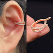 1Pc Helix Cartilage Conch Fake Without Piercing Ear Cuffs Earcuff Wrap Rock Earring Cuff No Piercing Women Clip Adjustable