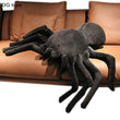 Stuffed Animals Simulation Black Spider PlushToy Big Size Trick Doll RealLife lifelike Spider Throw Pillow Kids Scary Horror Toy