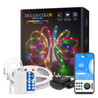 Dreamcolor LED Light Strip Bluetooth Music APP Control WS2811 WS2812B RGBIC Flexible Led Strip Room Bedroom Party Kitchen 5m-20m