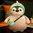 Kawaii Cartoon Mollusk Penguin Cosplay Plush Cross-dress Rabbit Sunflower Unicorn Gifts to Girlfriend Мягкий пингвин Room Decor