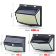 468 LED Solar Light Human Body Sensor 288 Solar Lamp IP65 Outdoor Light automatic adjust brightness Garden Street Light