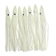 20-pieces Luminous Squid Skirts Soft Lure pesca 5cm/9cm/11cm Night Fishing Lure Octopus Glow Rubber Artificial Bait for Tuna Sai