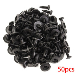 100/50 Pcs Car Clips Fastener Schroeven Bumper Interieur Auto Plastic Willekeurige Mengen Universal Plastic