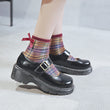 2019 New Arrival Japanese Style Vintage Buckle Mary Janes Shoes Women&#39;S Shallow Mouth Casual Student Leather Shoes Thick Bottom